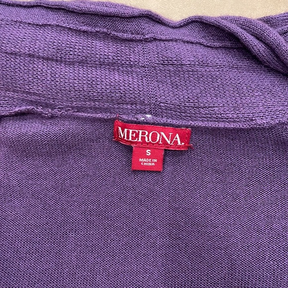 MERONA RUFFLE CARDIGAN - Picture 7 of 10